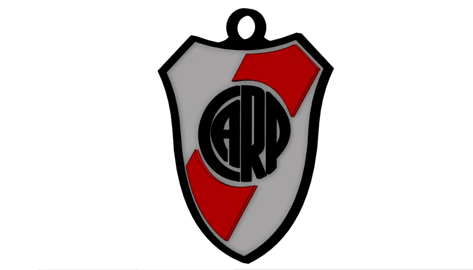 Móc khóa biểu tượng câu lạc bộ bóng đá River Plate