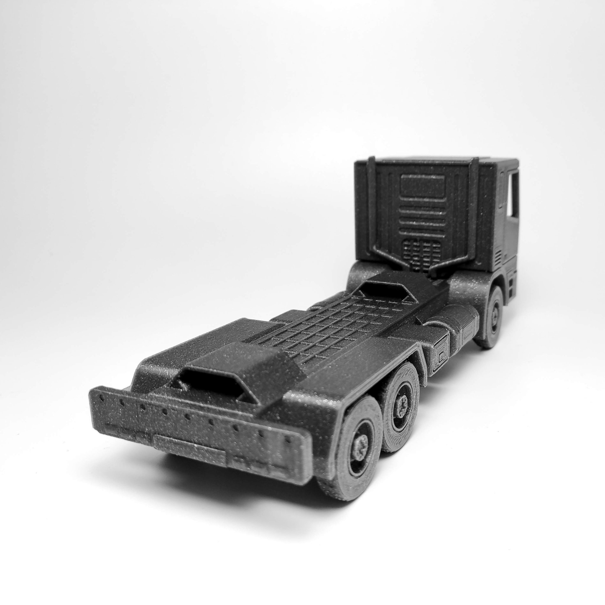 Xe tải mô-đun in Place với bánh xe hoạt động