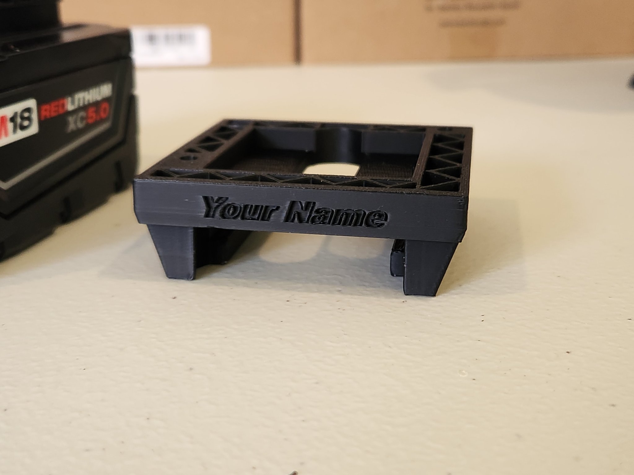 Giá đỡ pin Milwaukee M18 cho máy in 3D