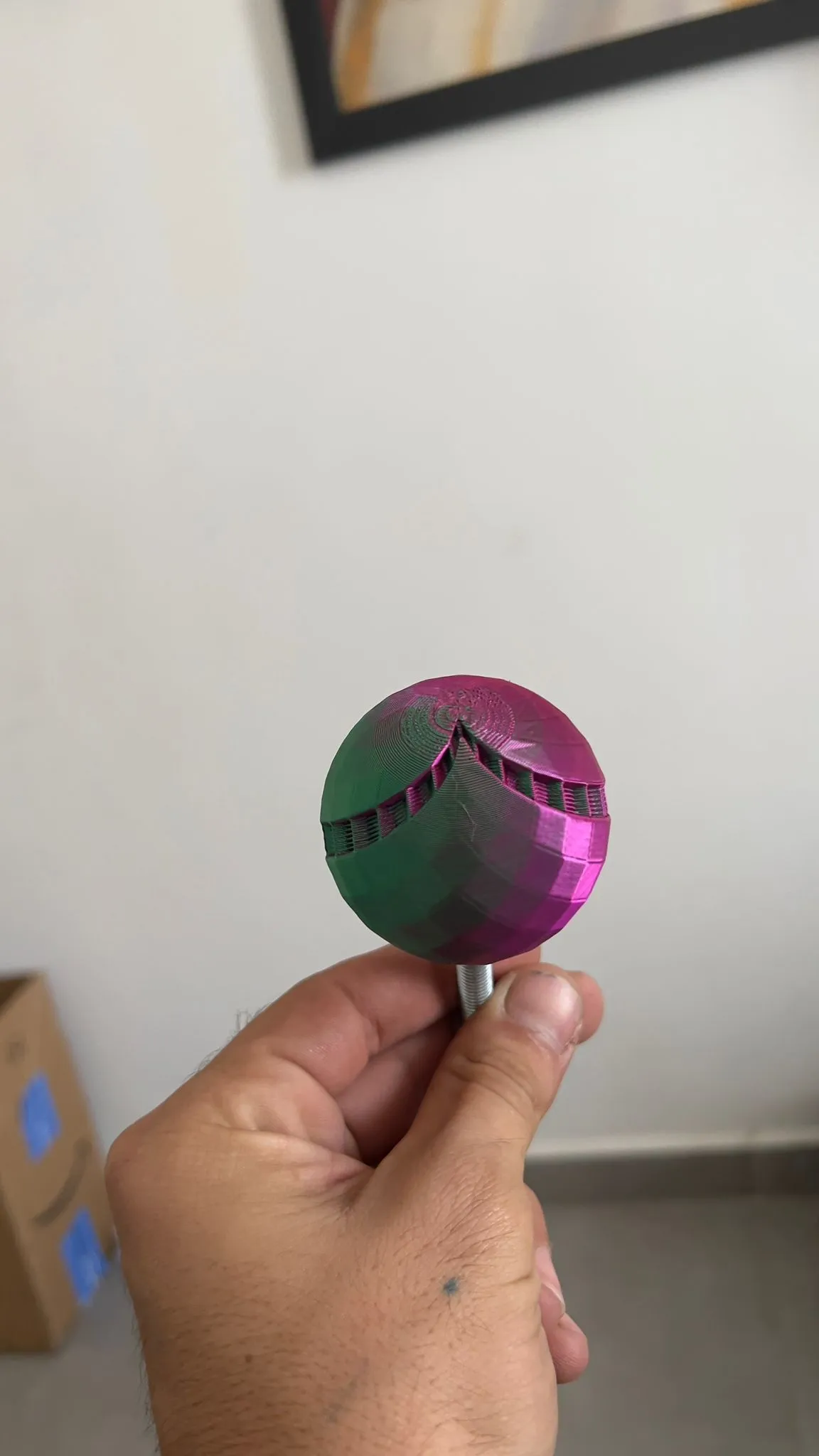 Núm chuyển số hình kim cương XL cho xe ô tô