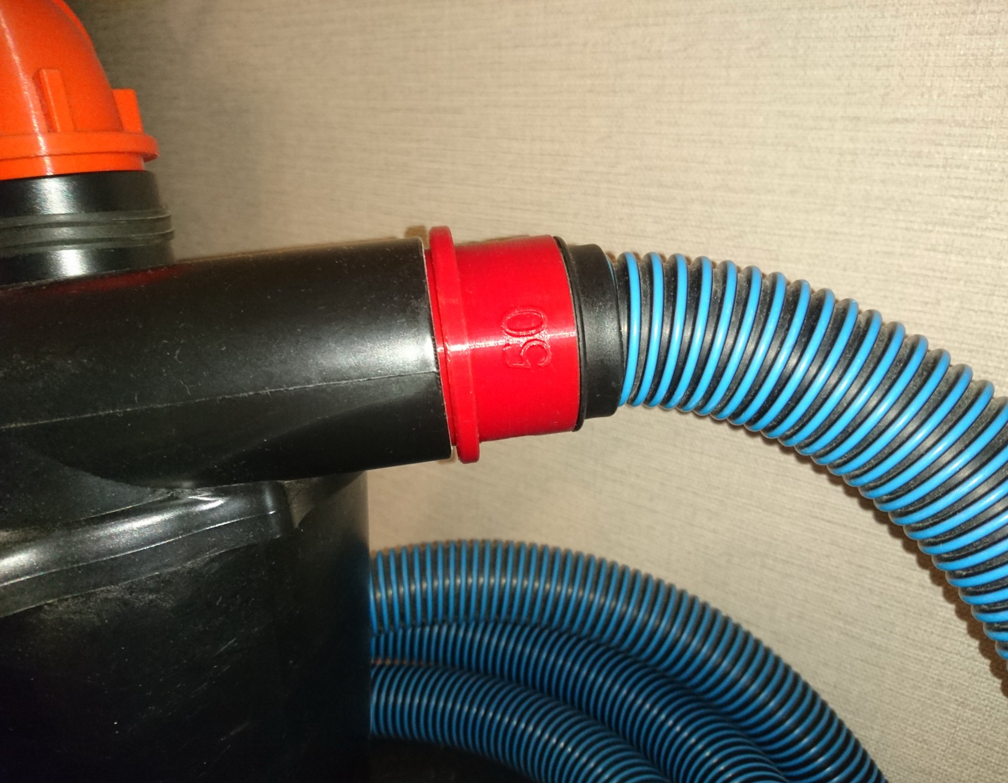 Bộ chuyển đổi cổng bụi cyclone 50 mm với kết nối ống BOSCH...