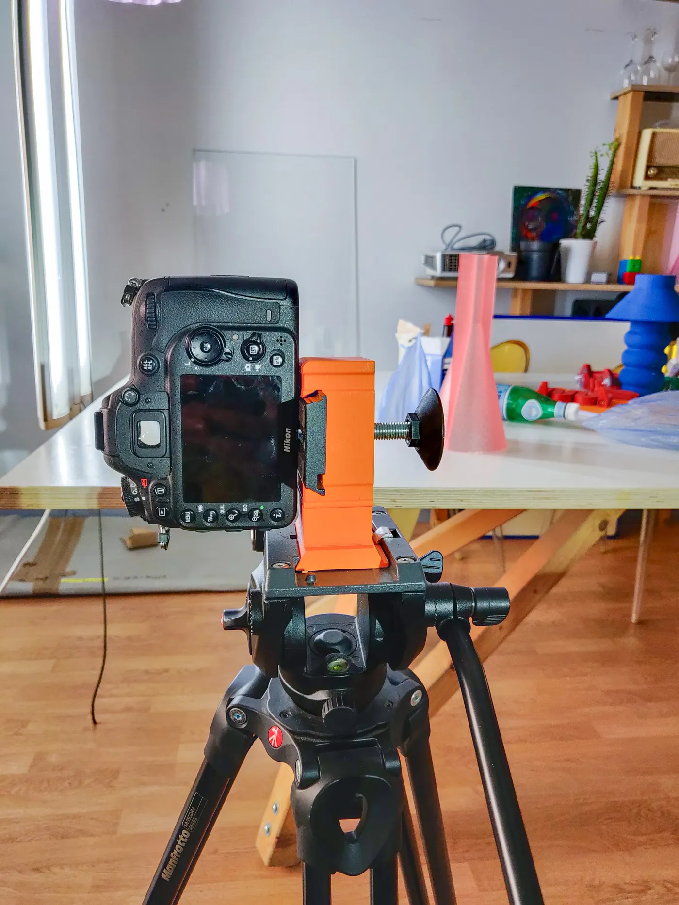 Bộ chuyển đổi chân máy từ ngang sang dọc Manfrotto