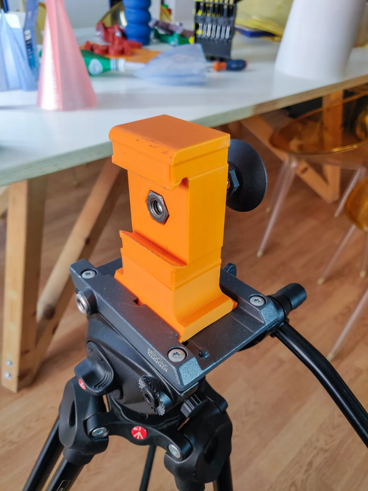 Bộ chuyển đổi chân máy từ ngang sang dọc Manfrotto