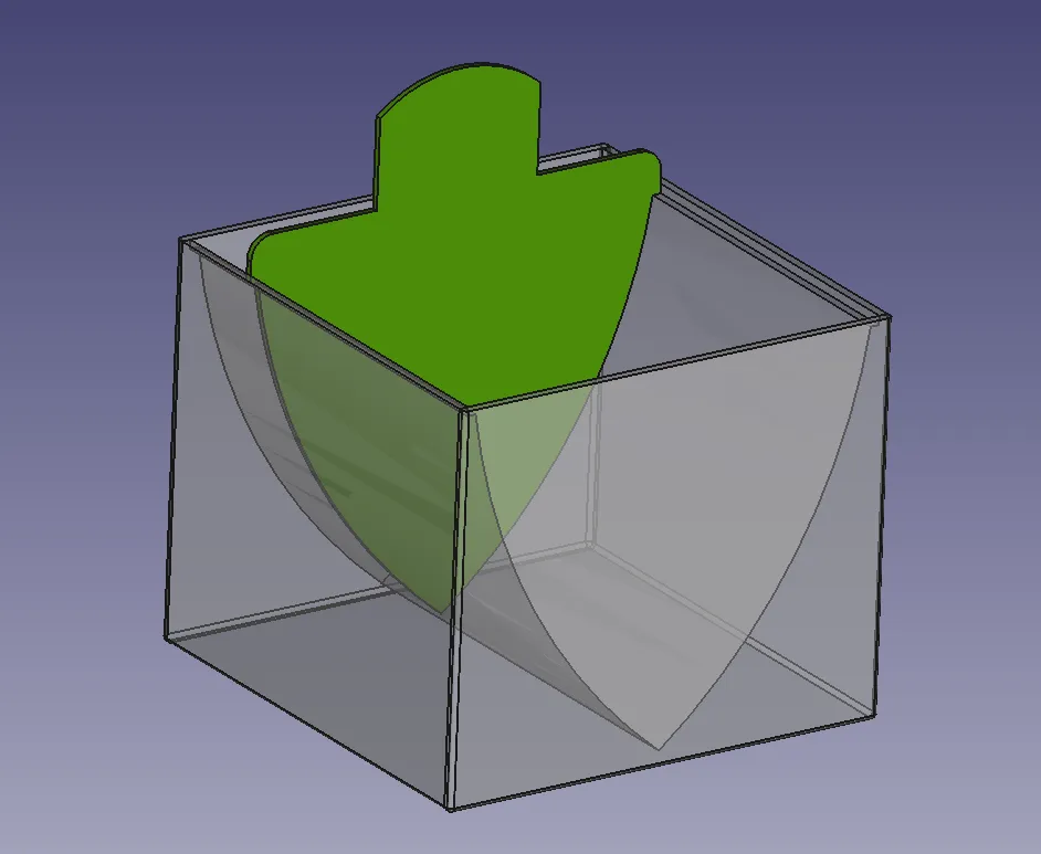 Hộp tổ chức tam giác chà nhám 95mm cho dụng cụ đa năng