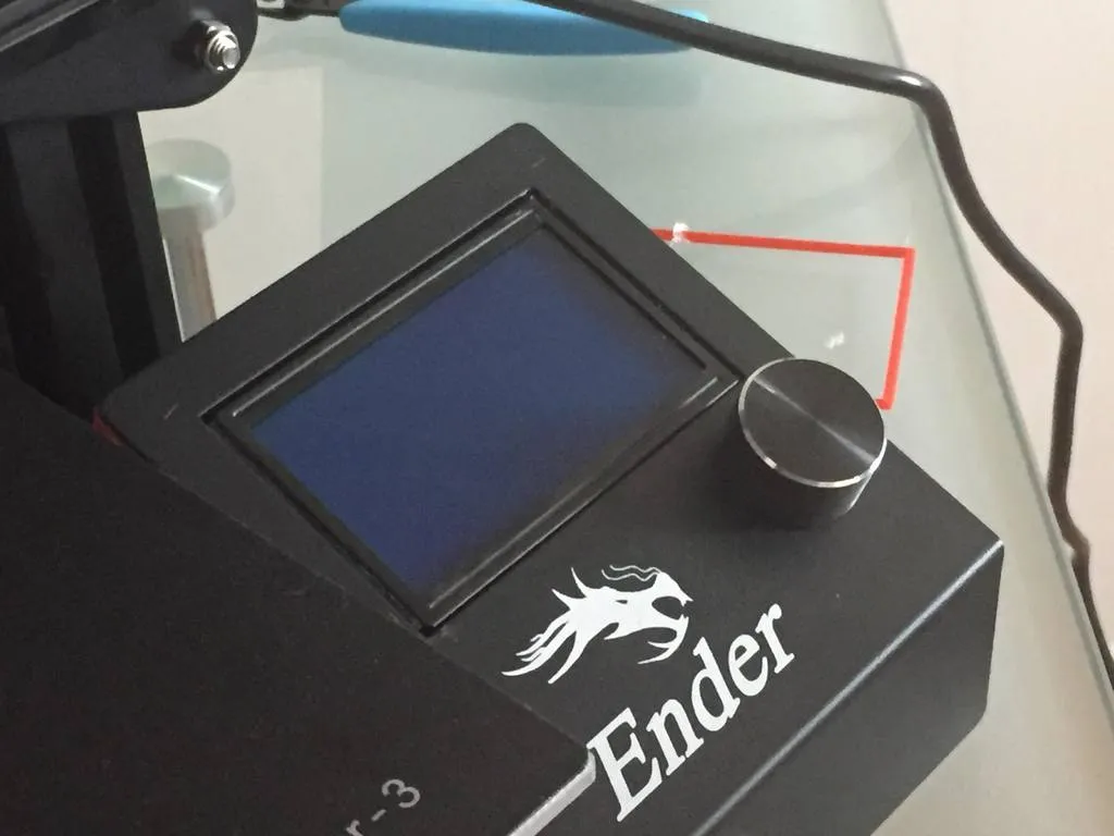 Nắp che màn hình LCD cho Ender 3 không cần keo