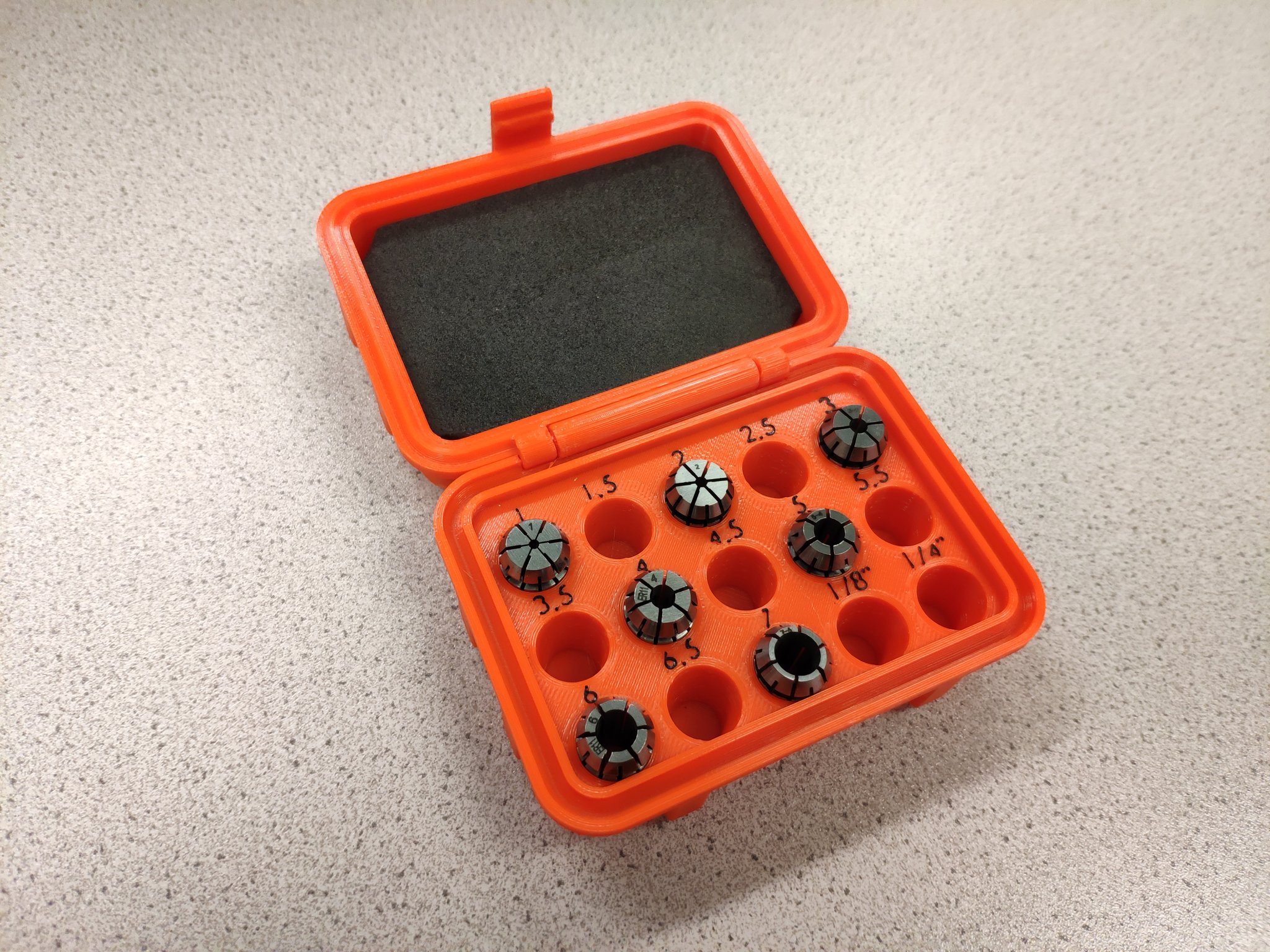 Hộp đựng collet ER11 chắc chắn cho máy in 3D