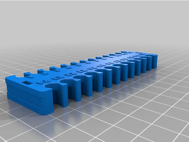 Giá đỡ cáp Ethernet cho bảng ghép 24 cổng có số thứ tự