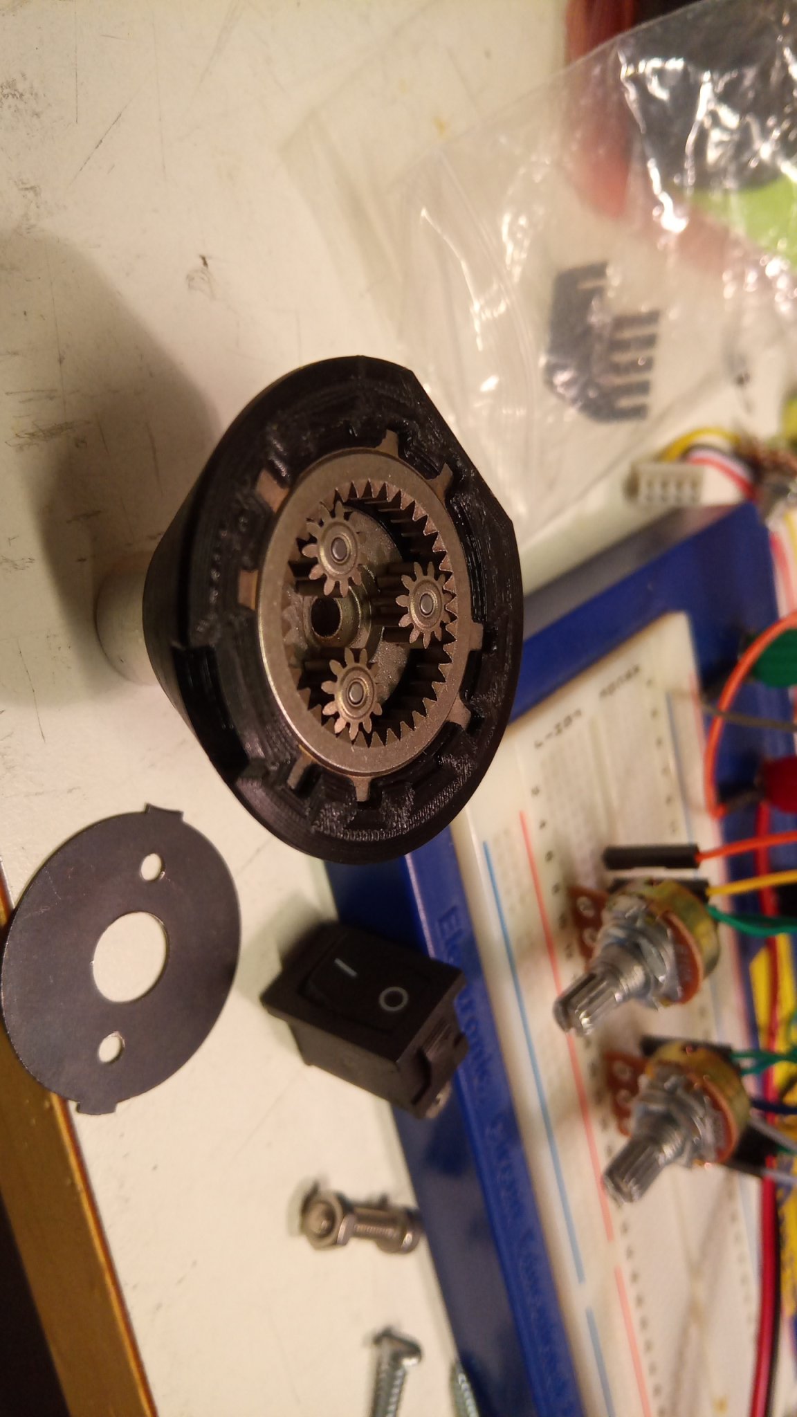 Giá đỡ động cơ cho máy mài mũi khoan Multi-Sharp 2001