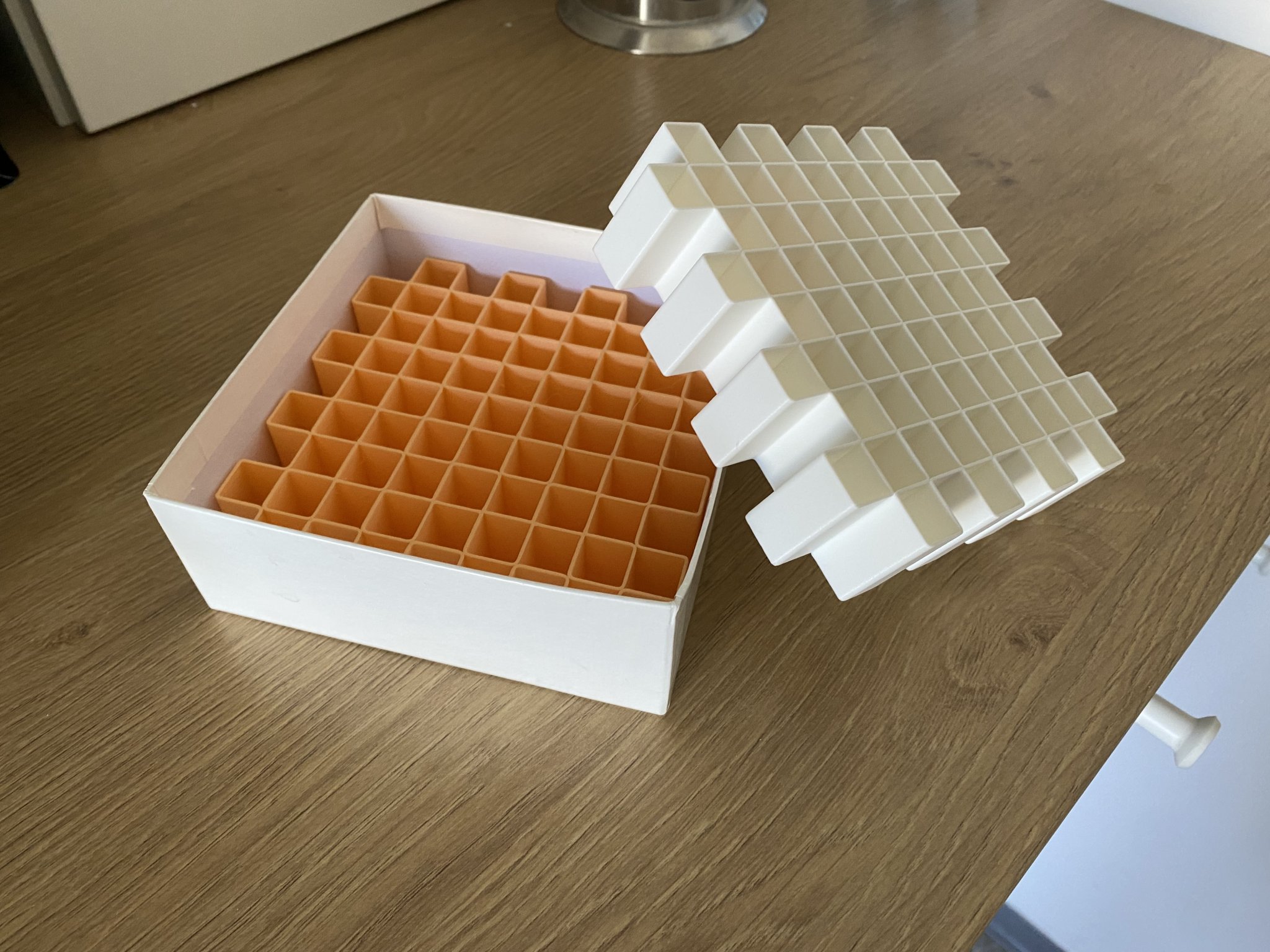 Hộp lưu trữ Cryobox cho ống eppendorf và cryovial