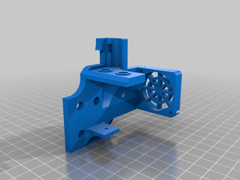 Giá đỡ cho đầu phun H2 Biqu trên máy in Kingroon KP3S