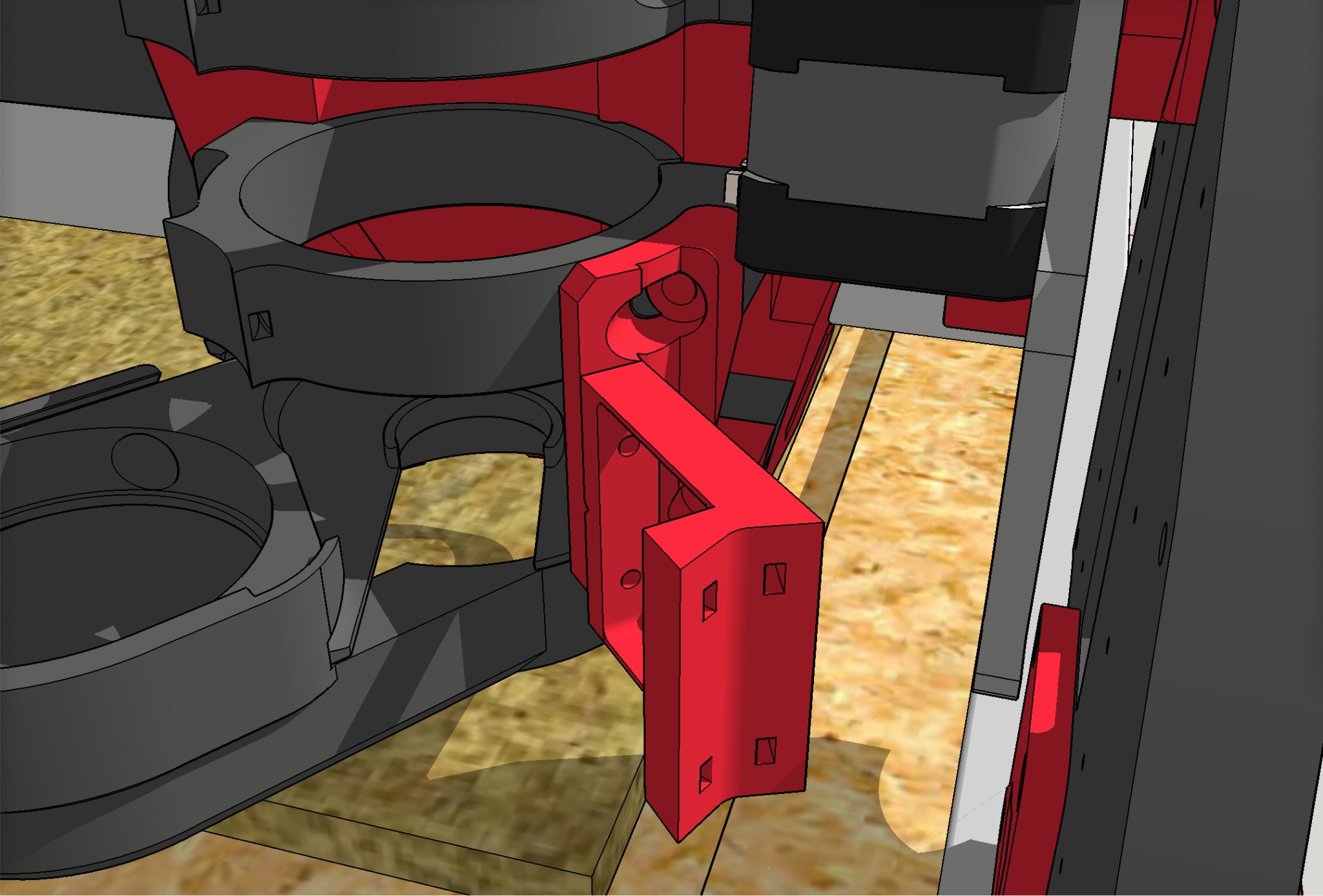 Giá đỡ bút và giá đỡ dao kéo cho LowRider 3 CNC với giày bụi ...