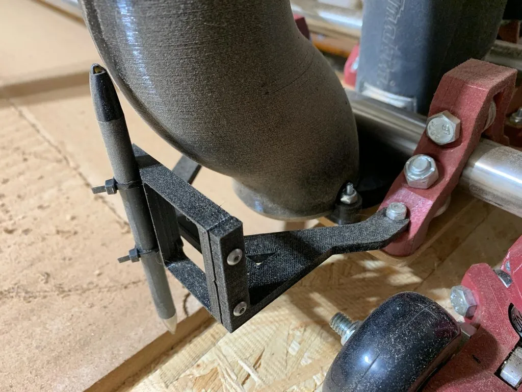 Giá đỡ bút cho REDUX LowRider 2 MPCNC với ống 2.5