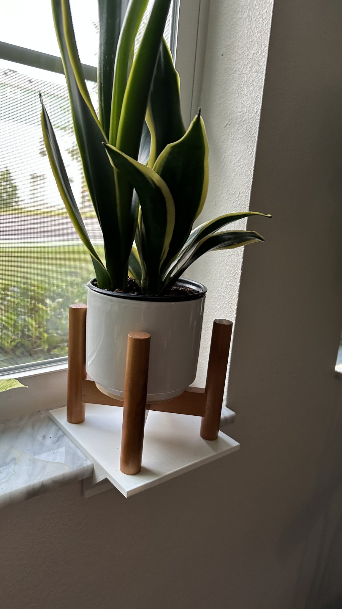 Mở rộng bậu cửa sổ - Kệ để cây cảnh