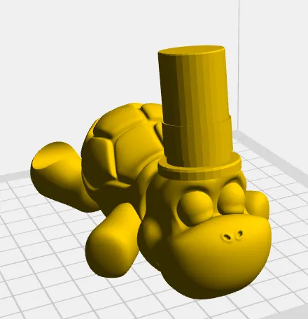 Rùa đội mũ cao bảnh bao