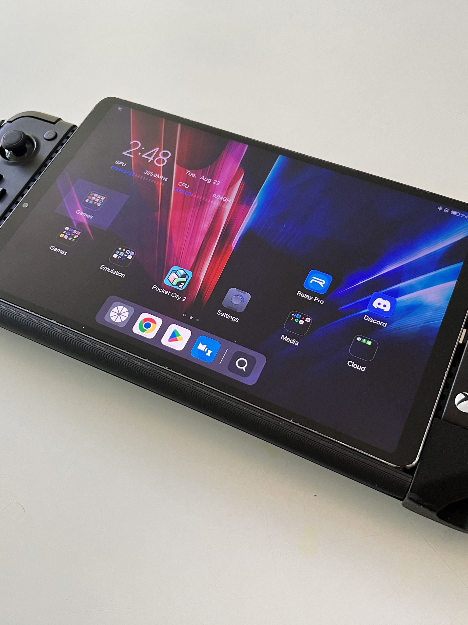 Cán cầm ergonomic cho máy tính bảng Y700 và tay cầm Gamesir X2