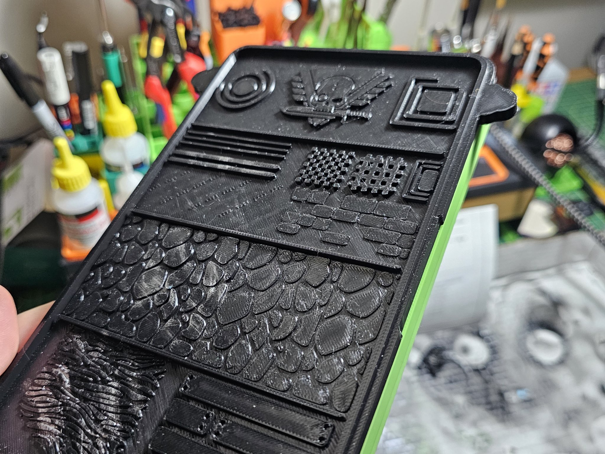 Nắp Drybrush PaintPal với Nam Châm