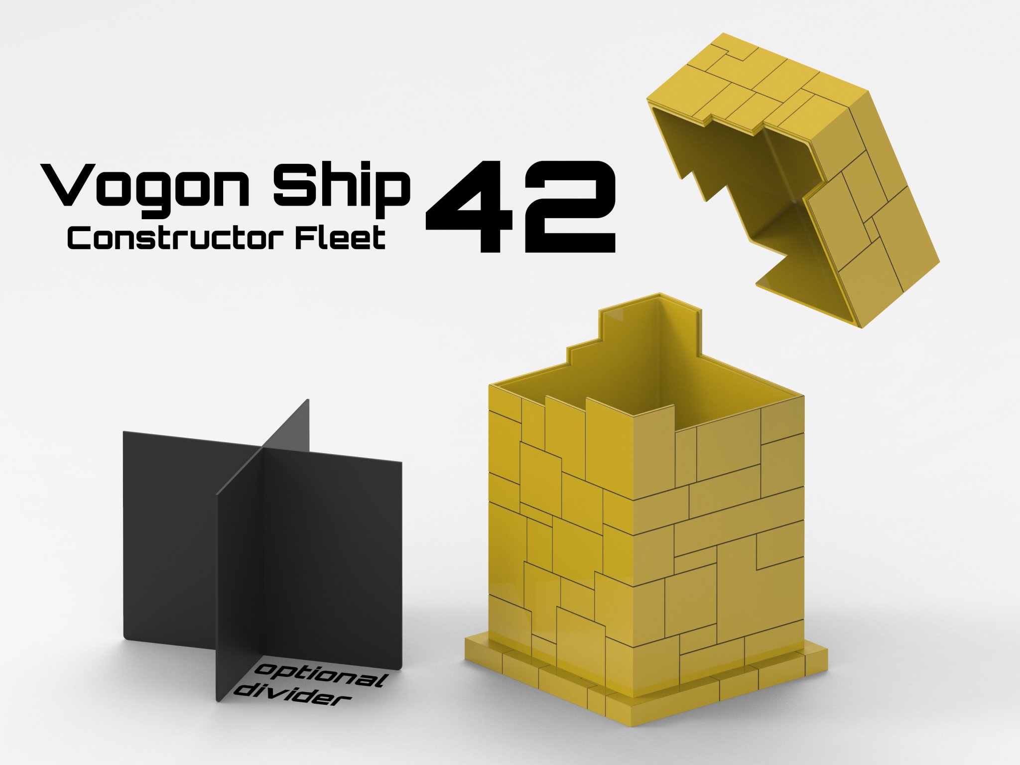 Giá đỡ bút Vogon có nắp từ tàu Constructor