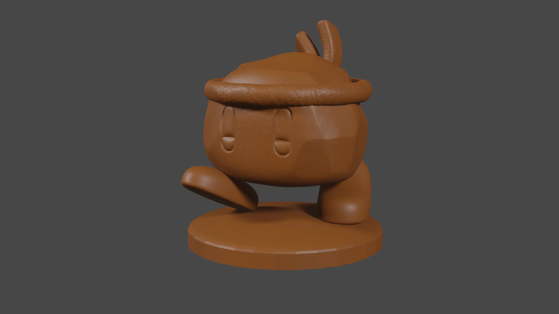 Mô hình Rocky lấy cảm hứng từ Kirby cho DnD tabletop