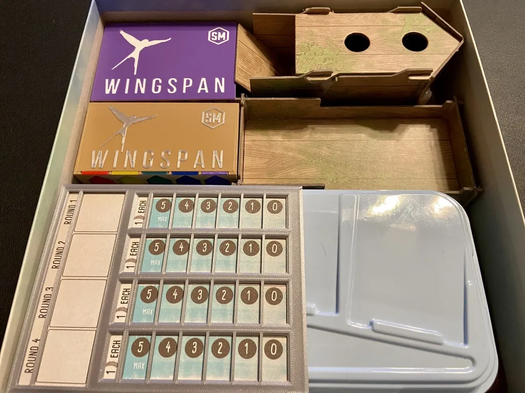 Khung mục tiêu cuối vòng chơi Wingspan hai mặt