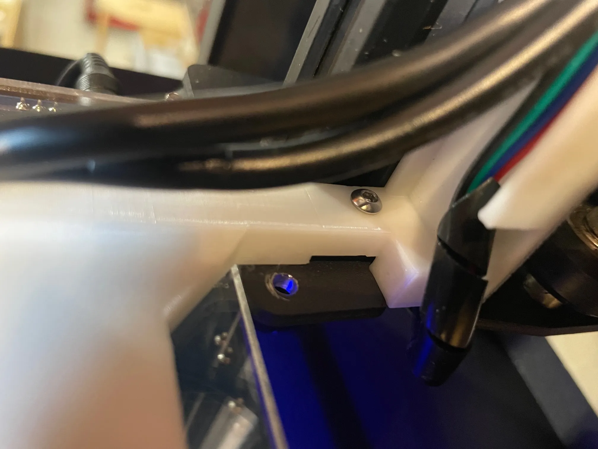 Giá đỡ cáp và giá đỡ cho mô-đun laser 10W LU2-10A trên Ortur LM ...