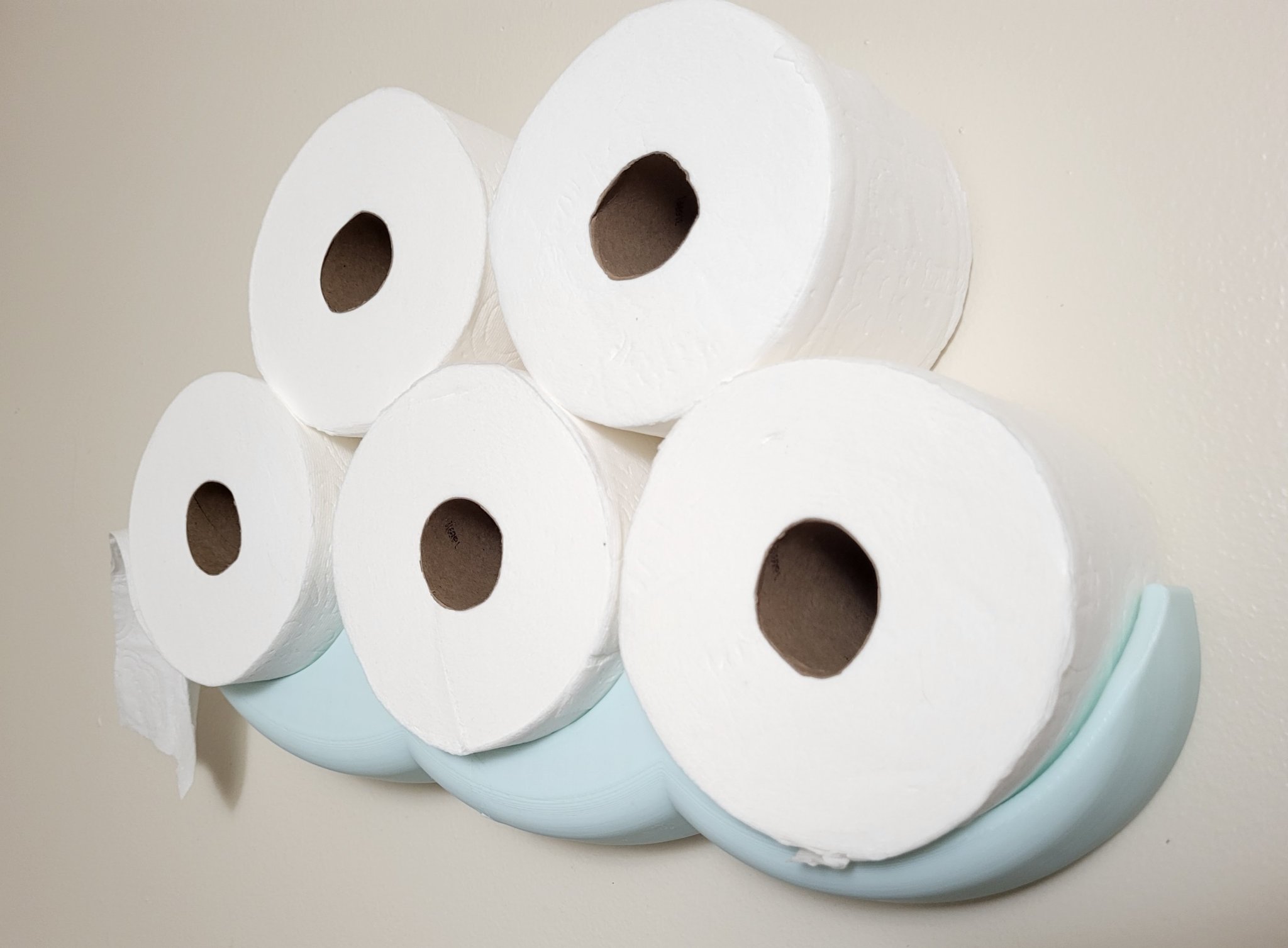 Đám mây đựng giấy vệ sinh cho cuộn lớn Charmin