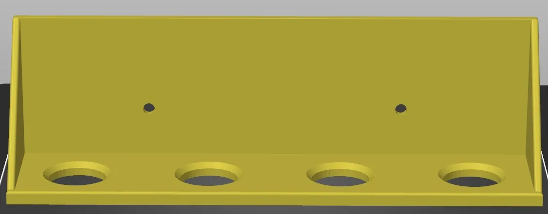 Giá đỡ dao chạm 4 chiếc gắn tường