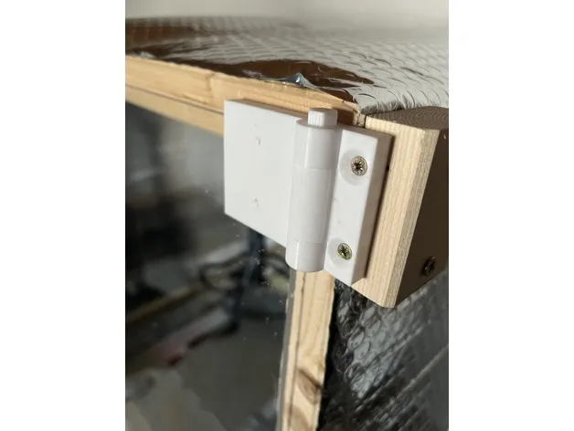 Bản lề cho tấm acrylic/plexiglass dày 4mm