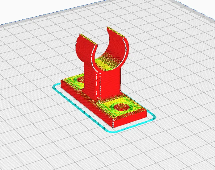 Giá đỡ cho tay quay rèm cửa 17mm
