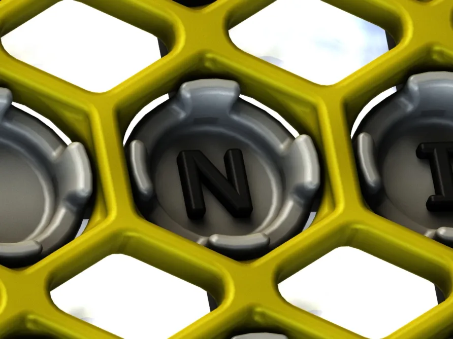 Giá đỡ trang trí chữ viết 3D cho không gian sống vui vẻ