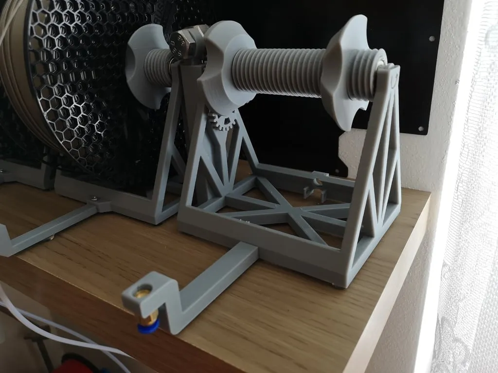 Giá đỡ cuộn filament với tay dài cho cơ chế tự cuốn nhiều l...