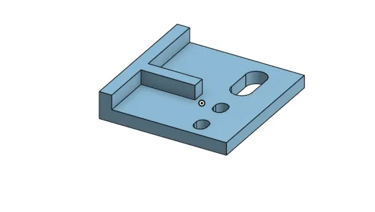 Giá đỡ công tắc giới hạn trục Y cho Workbee Z1+
