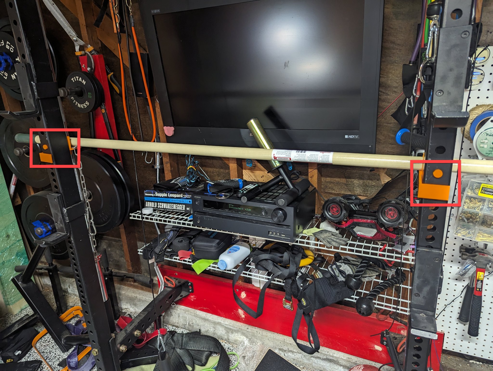 Giá đỡ tay cầm thanh cho giá đỡ sức nặng