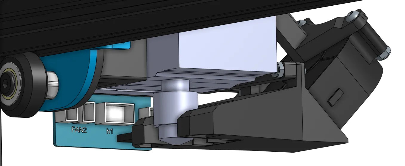 Giá đỡ Hemera Revo XS cho máy in Artillery Sidewinder X1