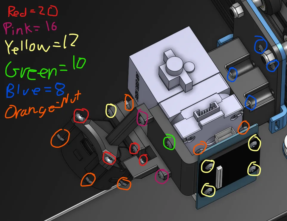 Giá đỡ Hemera Revo XS cho máy in Artillery Sidewinder X1