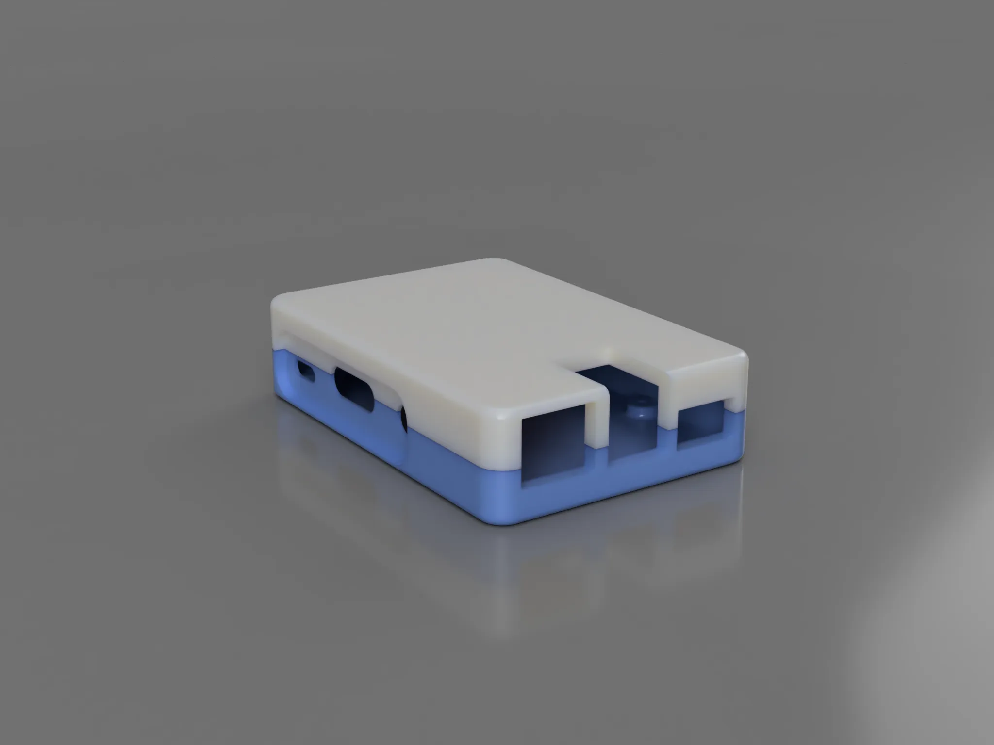 Vỏ snap-fit đơn giản cho bo mạch Libre Computer ROC-RK3328-CC