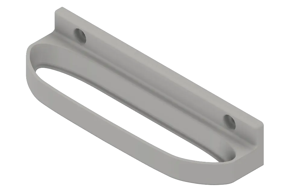 Giá đỡ ifi Zen DAC gắn dưới bàn với quản lý cáp