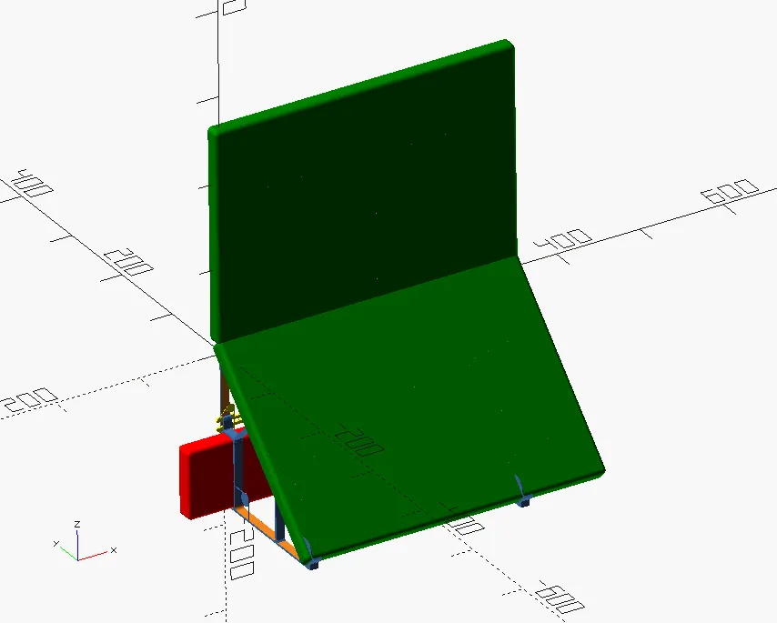 Giá đỡ laptop gập lại dễ dàng và nhẹ nhàng
