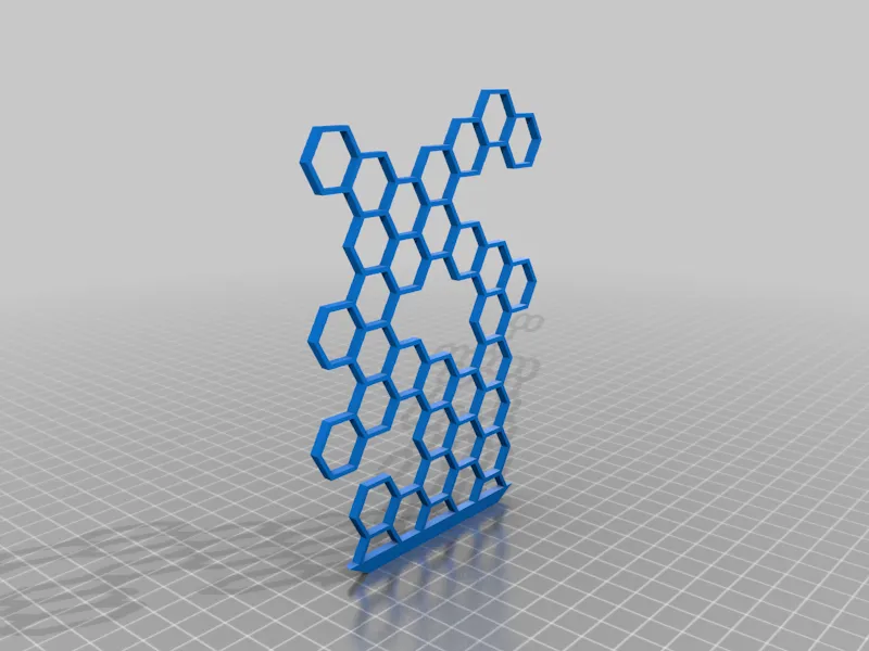 Giá đỡ bông tai hình lục giác tổ ong