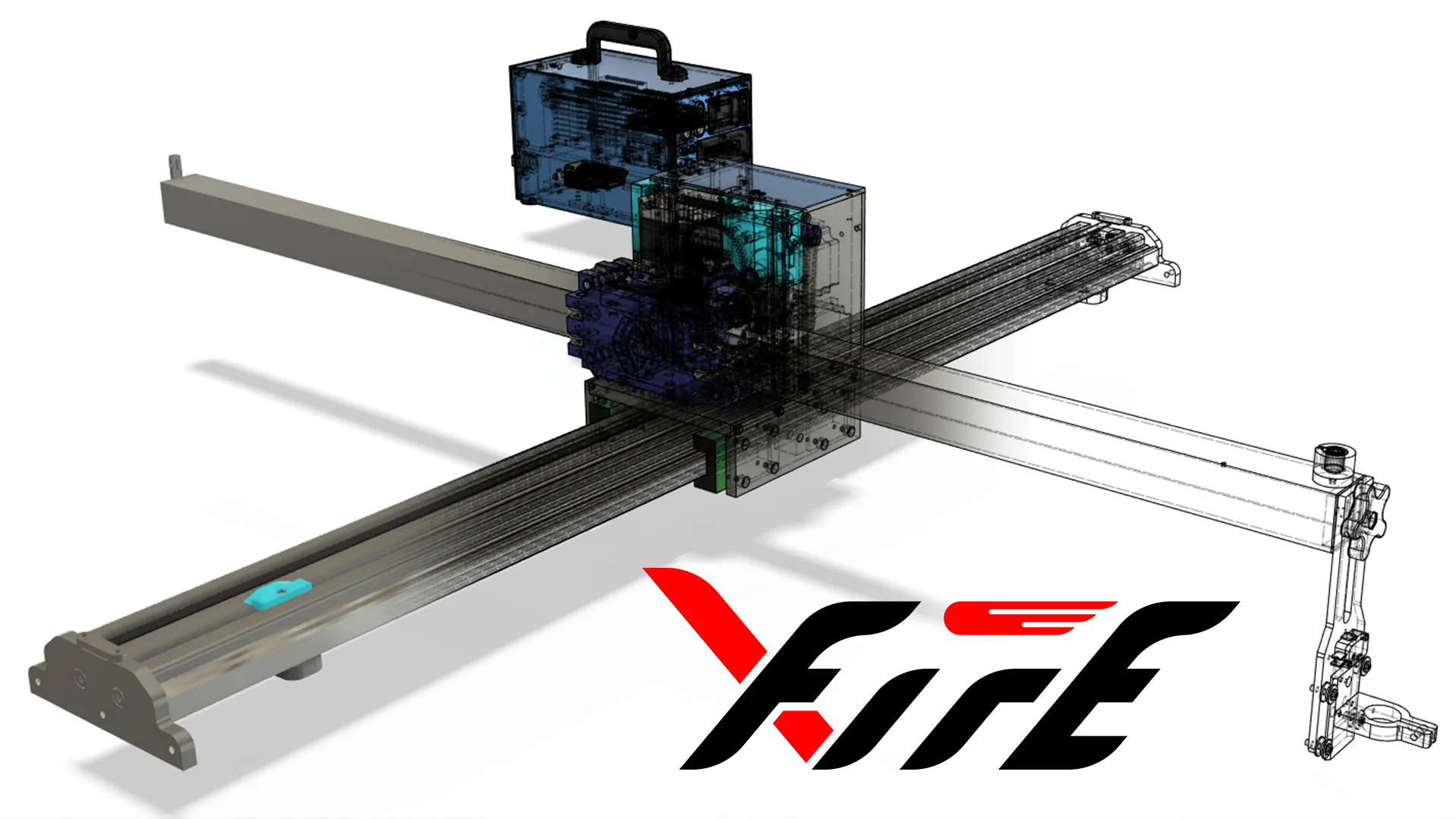 CNC plasma di động XFire với hệ thống 3 trục