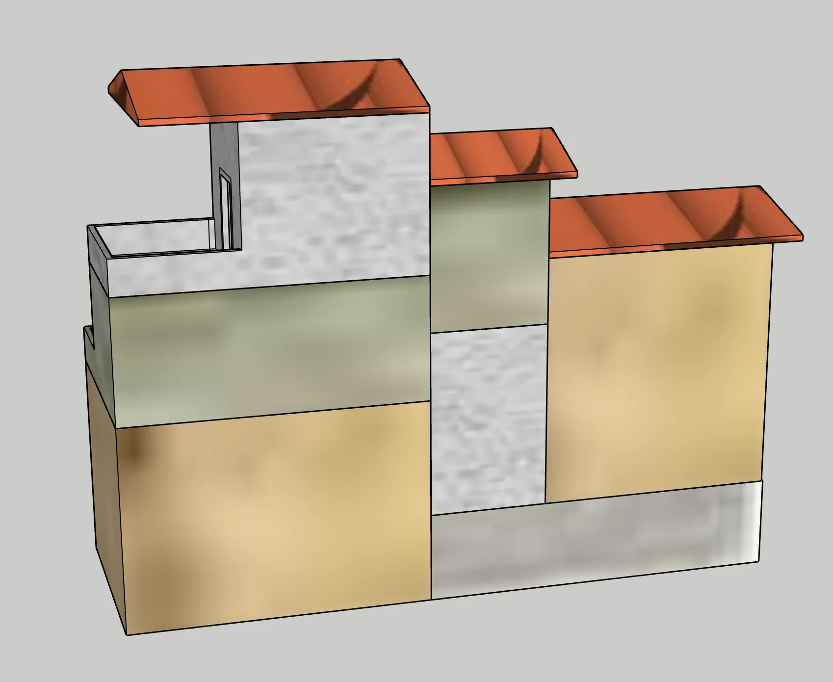 Nhà mô hình cho bối cảnh Giáng sinh GT 23