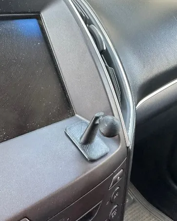 Giá đỡ điện thoại ô tô với đầu bóng 17mm