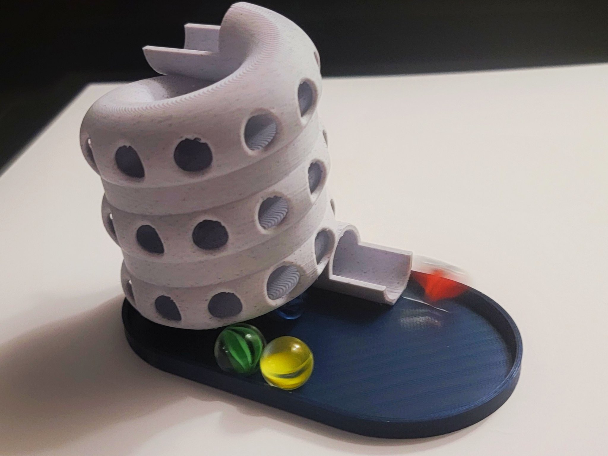 Giá đỡ cho phần cuộn bi xoắn của SmileyPrinter