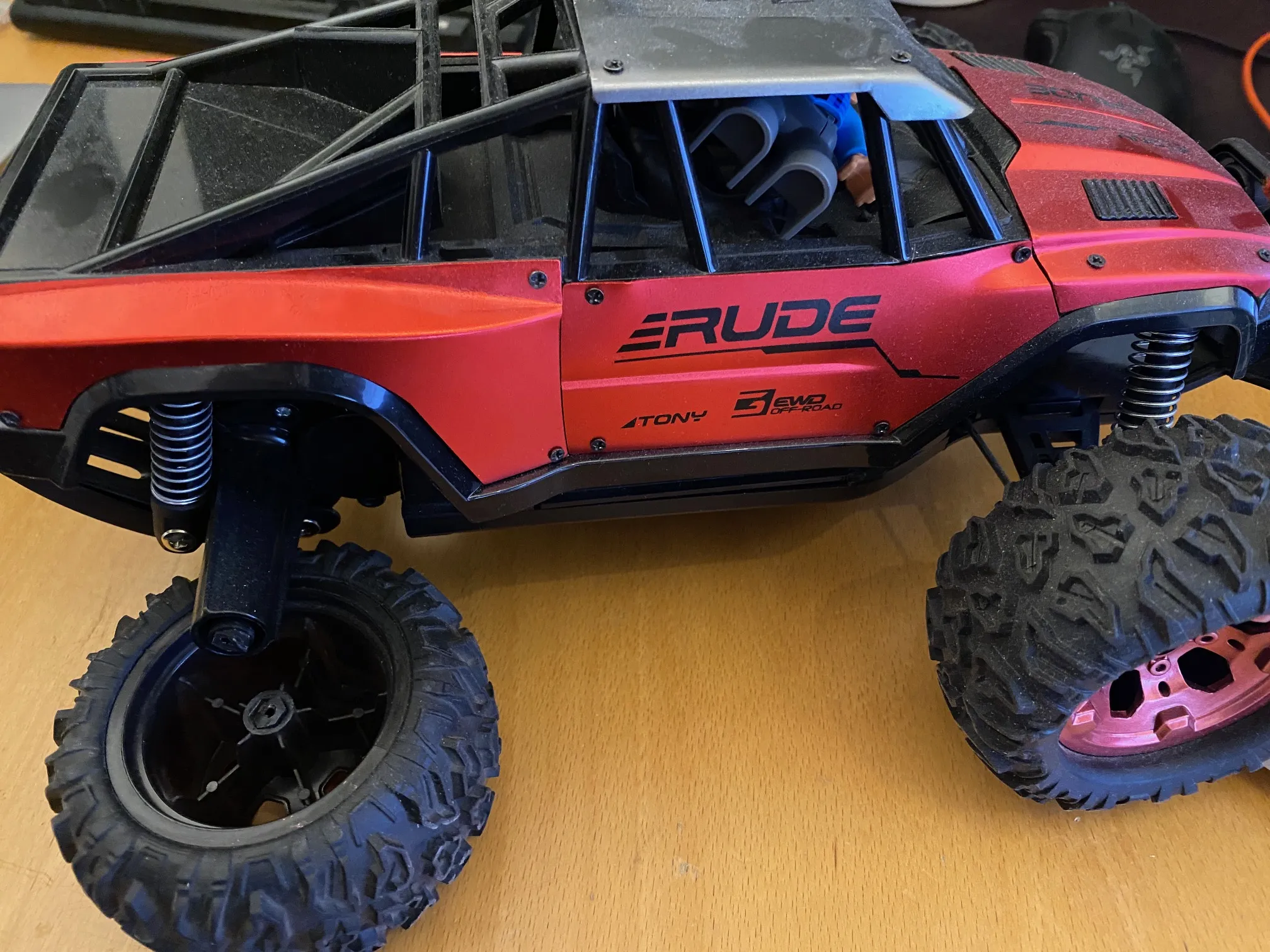 Trục trước và sau cho xe điều khiển từ xa RUDE