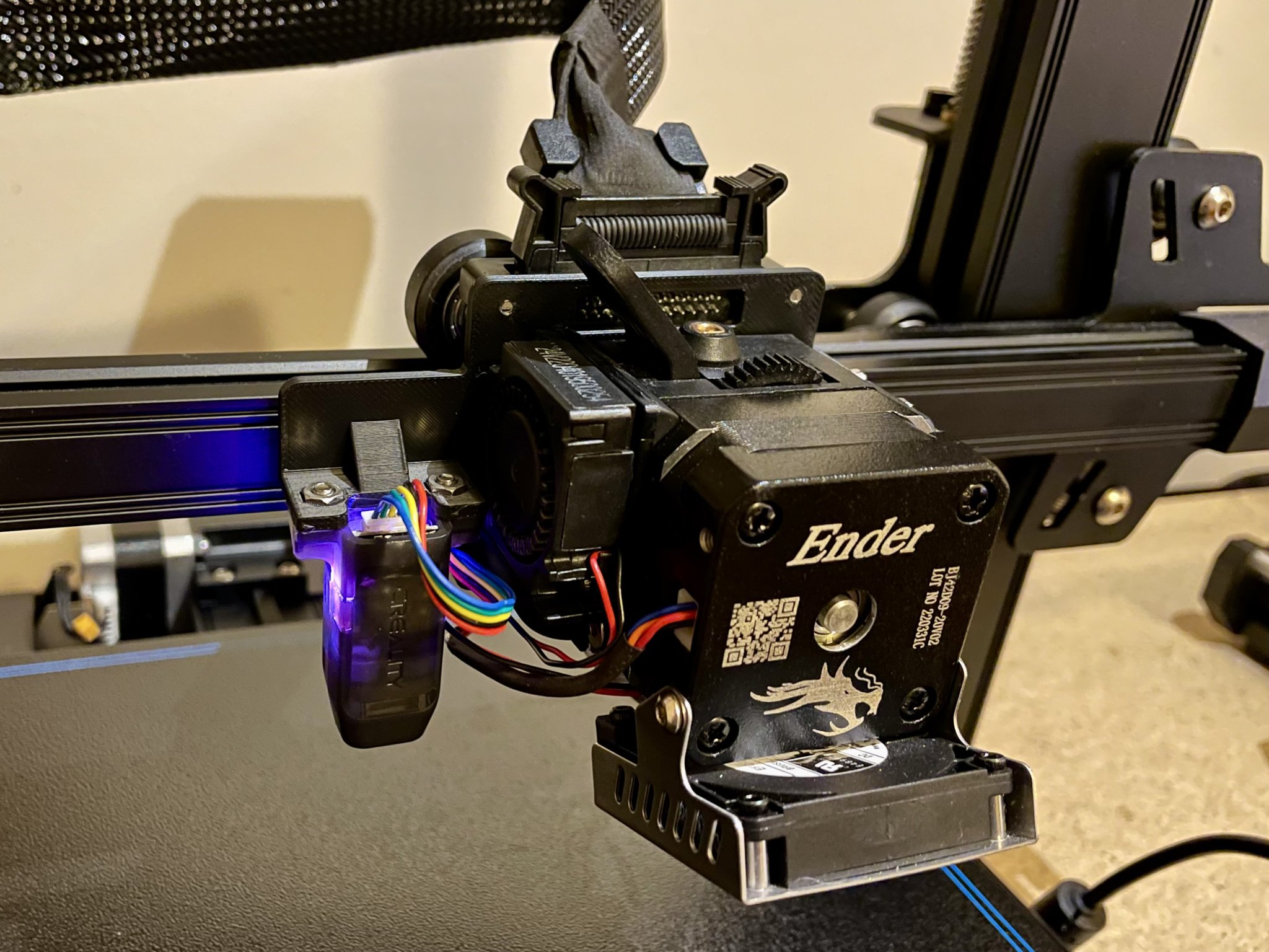 Giá đỡ CR Touch cho Ender 3 S1 với độ lệch bằng 0