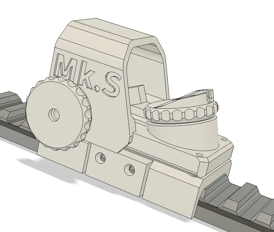 **Thước ngắm điều chỉnh NERF Mk S - “Meaker Peaker”**