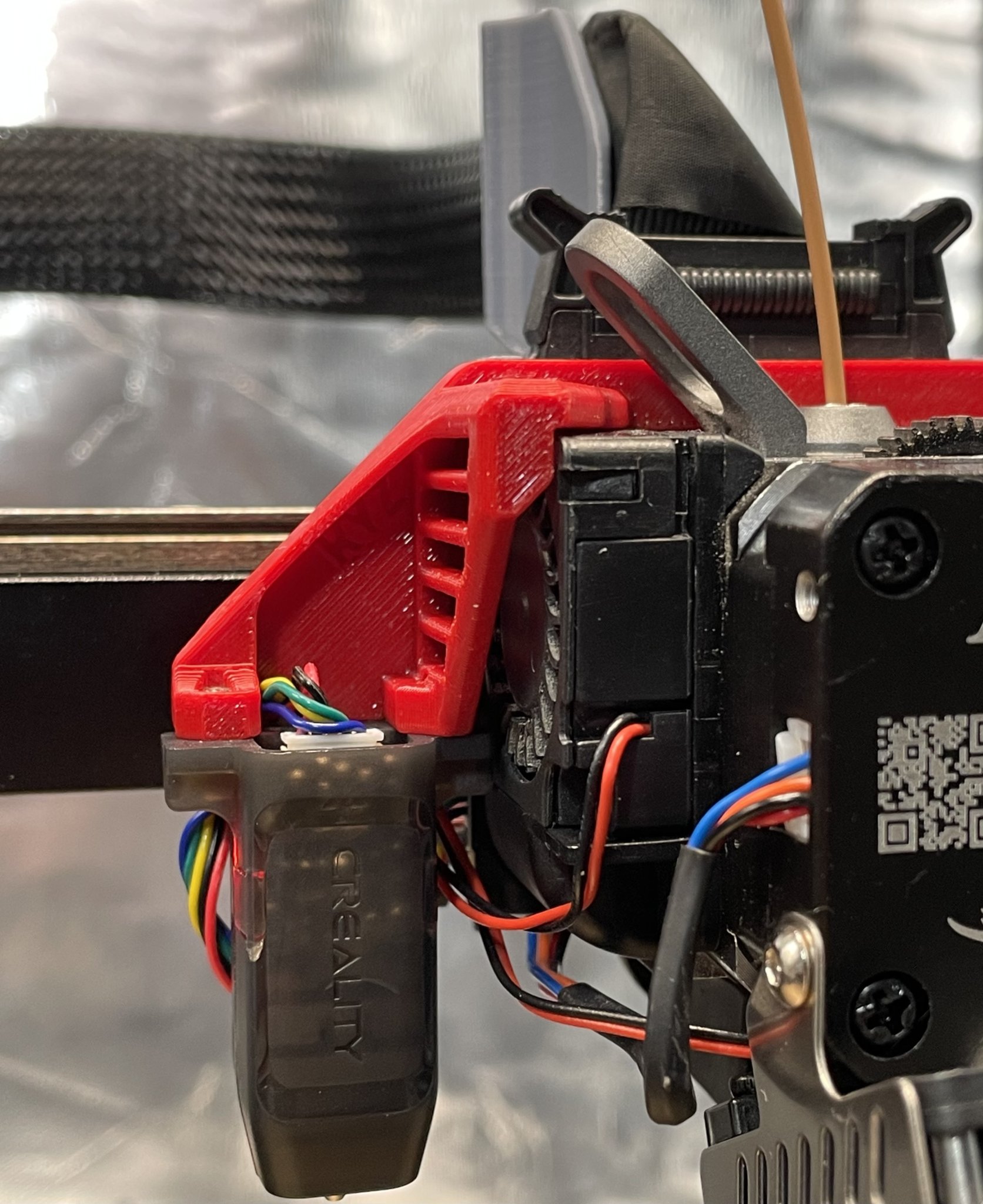 Giá đỡ đầu dò X45 Sprite CR Touch với độ lệch Y-Offset 0mm cho...