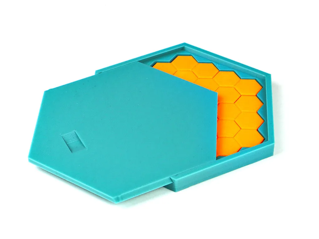 Đồ chơi xếp hình Tetrahex trong hộp trượt