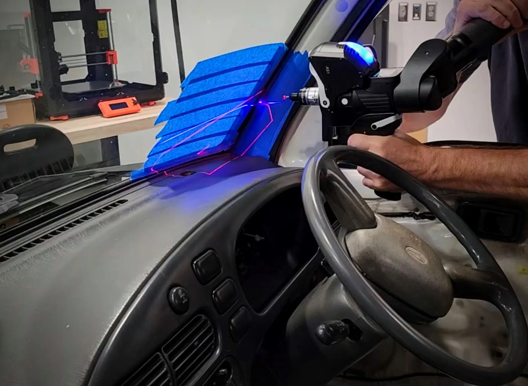 Bảng điều khiển xe tải Diahatsu Hijet S110P năm 1997