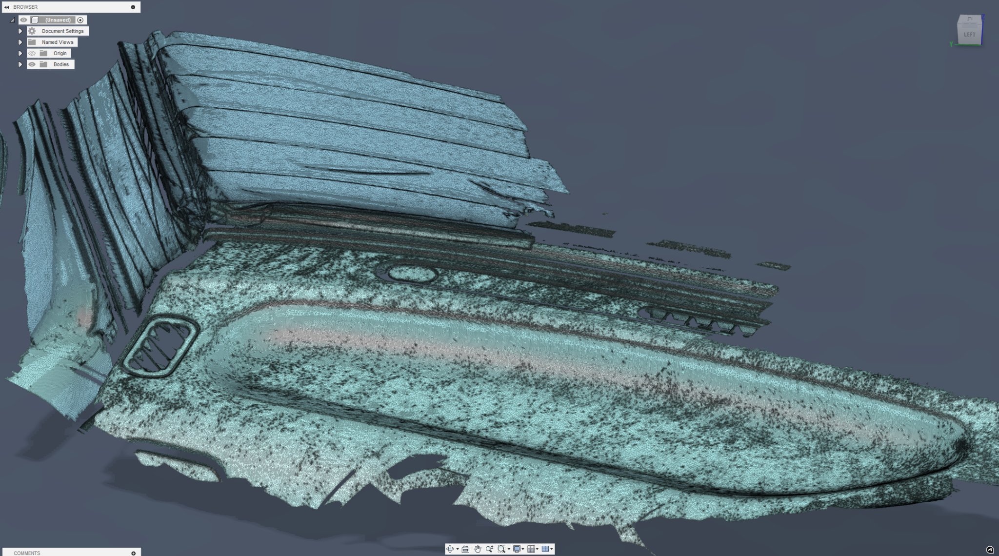 Bảng điều khiển xe tải Diahatsu Hijet S110P năm 1997