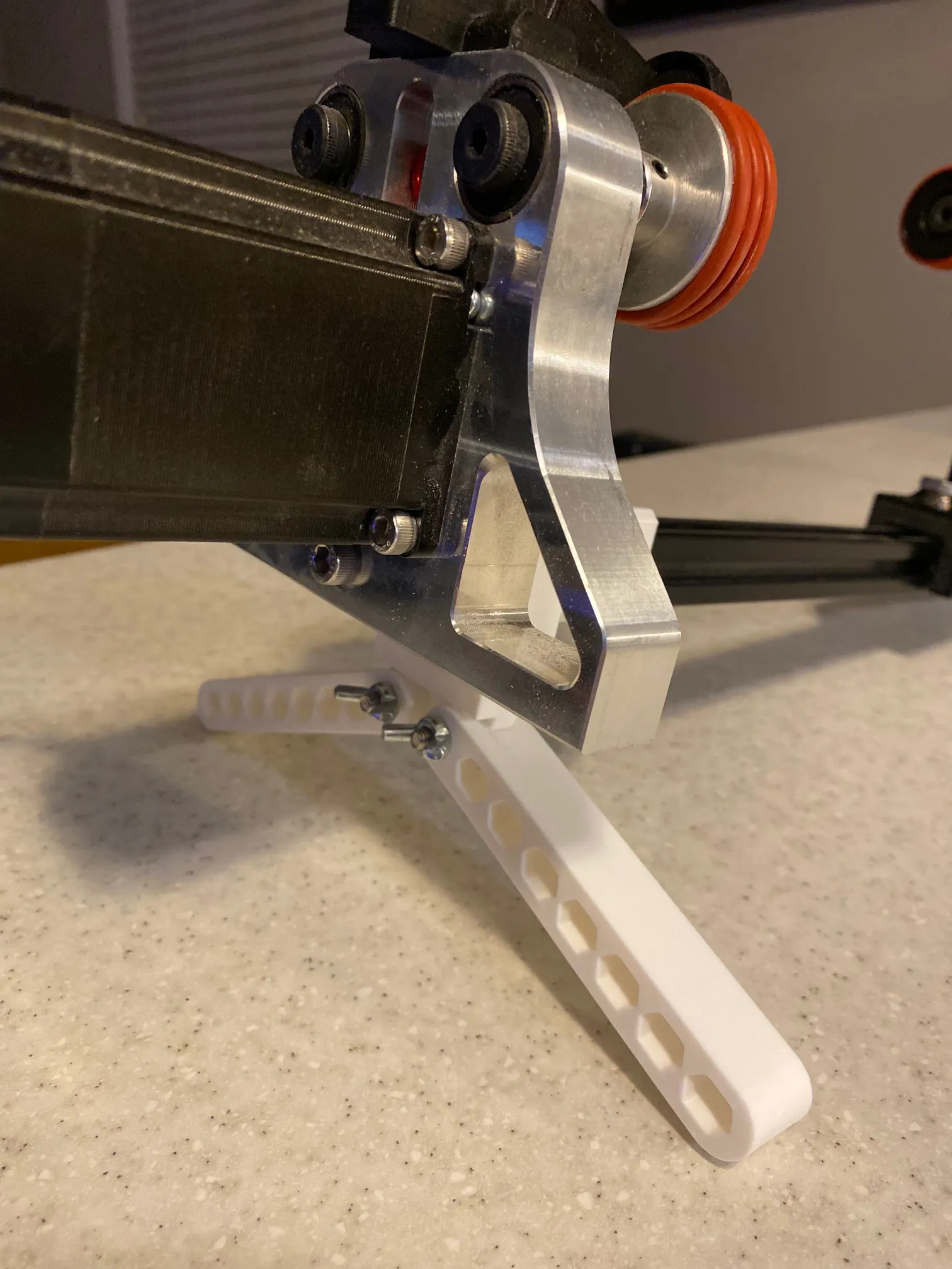 Chân mở rộng cho bộ phận quay laser hỗ trợ ly rượu